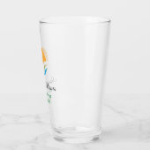 Individuelle Name Bestes Golfer-Bierglas Glas (Links)