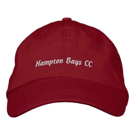 Individuelle Name bestickt Bestickte Baseballkappe (Vorderseite)