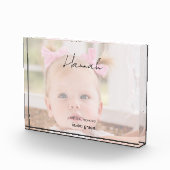 Individuelle Name Bibellicer Foto-Block Fotoblock (Rechts)