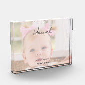 Individuelle Name Bibellicer Foto-Block Fotoblock (Links)