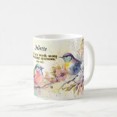 Individuelle Name Bible Verse Tasse mit Matt 10:31 (VorderseiteRechts)