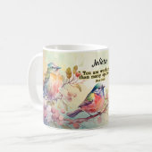 Individuelle Name Bible Verse Tasse mit Matt 10:31 (Vorderseite Links)
