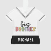 Individuelle Name Big Brother Niedlich Personalisi Ornament (Vorderseite)
