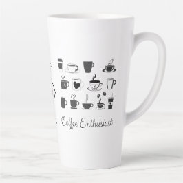 Individuelle Name, Big Coffee Espresso Cup | Funny Milchtasse