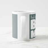 Individuelle Name Big Tasse Gray C13 Funny Novelty (Rückseite)