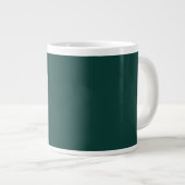 Individuelle Name Big Tasse in Green C21 Fun Novel (Vorderseite Rechts)