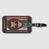 Individuelle Name Bigfoot Gepäckanhänger (Vorderseite (Horizontal))