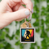 Individuelle Name Bigfoot Schlüsselanhänger (Hand)