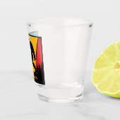 Individuelle Name Bigfoot Schnapsglas (Rechts)