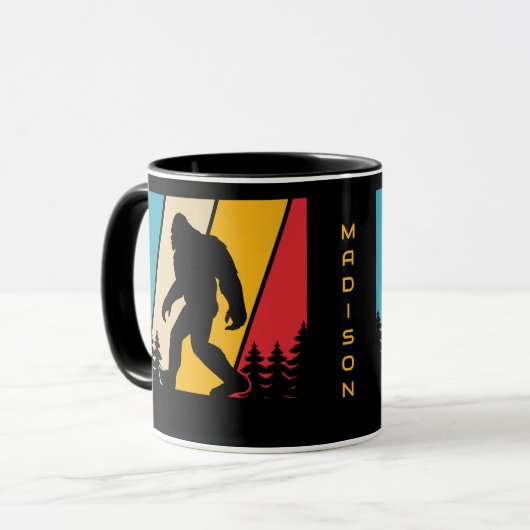 Individuelle Name Bigfoot Tasse (Vorderseite Links)