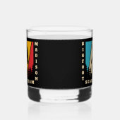 Individuelle Name Bigfoot Whiskyglas (Links)