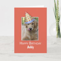 Individuelle Name Birthday zu Hunde Humor Funny Ha