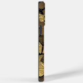 Individuelle Name Black and Gold Butterfly Case-Mate iPhone Hülle (Rückseite / Rechts)