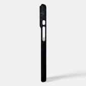 Individuelle Name Black Gradient Case-Mate iPhone Hülle (Rückseite / Links)
