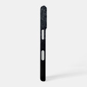 Individuelle Name Black Gradient iPhone 16 Hülle (Rechte Seite)