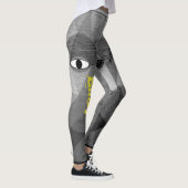 Individuelle Name Black Leggings (Rechts)