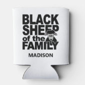 Individuelle Name "Black Sheep" Dosenkühler (Rückseite)
