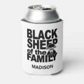 Individuelle Name "Black Sheep" Dosenkühler (Kanne Rückseite)
