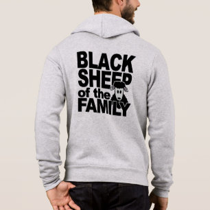 Individuelle Name "Black Sheep" Hoodie