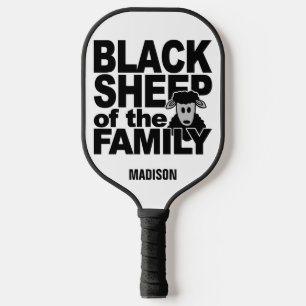 Individuelle Name "Black Sheep" Pickleball Schläger