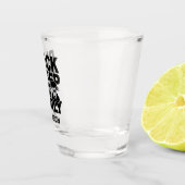 Individuelle Name "Black Sheep" Schnapsglas (Rechts)