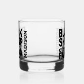 Individuelle Name "Black Sheep" Whiskyglas (Links)