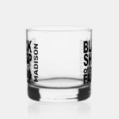 Individuelle Name "Black Sheep" Whiskyglas (Rechts)