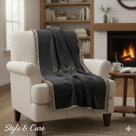 Individuelle Name Blanket für Komfort und Stil Decke