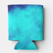 Individuelle Name Blue Sky Cooler Dosenkühler (Rückseite)