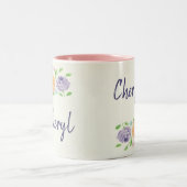 Individuelle Name Blume Tasse (Mittel)