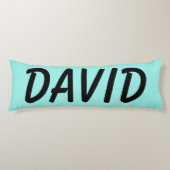 INDIVIDUELLE NAME BODY PILLOW SEITENSCHLÄFERKISSEN (Vorderseite)