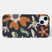 Individuelle Name Boho Floral Case-Mate iPhone Hülle (Rückseite (Horizontal))