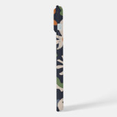 Individuelle Name Boho Floral iPhone Hülle (Linke Seite)