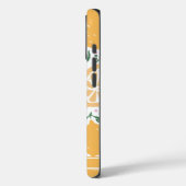 Individuelle Name Boho Hand Drawn Lemon Case-Mate iPhone Hülle (Rückseite / Links)