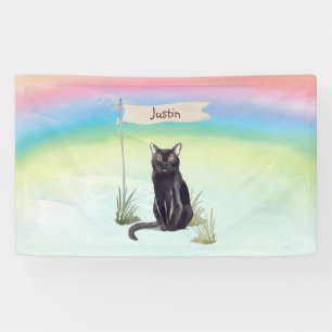 Individuelle Name Bombay Cat Pet Banner