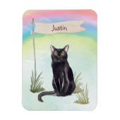 Individuelle Name Bombay Cat Pet Magnet (Vertikal)