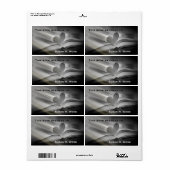 Individuelle Name Book Lovers Book Labels (Vorne)