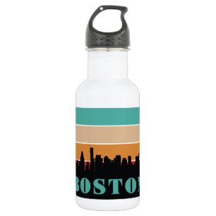 Individuelle Name Boston Massachusetts Edelstahlflasche