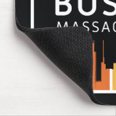 Individuelle Name Boston Massachusetts Mousepad (Ecke)