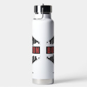 Individuelle Name Boston Massachusetts Trinkflasche (rechts)