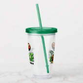 Individuelle Name BOUNCE Basketball Tumblers Acryltrinkbecher (Links)