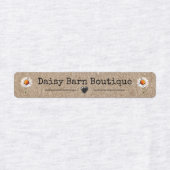 Individuelle Name Boutique Kleidung Labels Daisy K Etiketten (Design 1)