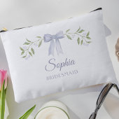 Individuelle Name Bow Bridesmaid Vorschlag Geschen Zubehörtasche