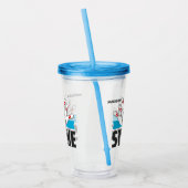 Individuelle Name Bowling Strike Acryltrinkbecher (Links)