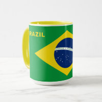 Individuelle Name Brasilien - Flagge