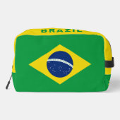Individuelle Name Brasilien - Flagge Waschbeutel (Rückseite)