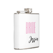 Individuelle Name Bride Flask Flachmann (Rechts)