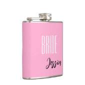 Individuelle Name Bride Flask Flachmann (Rechts)