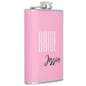Individuelle Name Bride Flask Flachmann (Rechts)