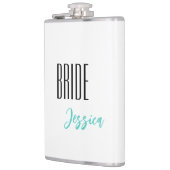 Individuelle Name Bride Flask Flachmann (Links)